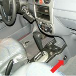 Chevrolet Spark automata váltózár (fotó)