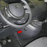 Citroen C4 Picasso manuális 5 sebességes váltózár (fotó)