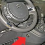 Citroen C4 Picasso manuális 6 sebességes váltózár (fotó)