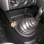 Ford Fiesta manuális váltózár (fotó)
