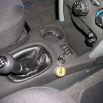 Hyundai Santa Fe manuális váltózár (fotó)