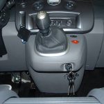 Renault Scenic manuális váltózár (fotó)