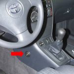 Toyota Corolla 5 sebességes manuális váltózár 2007-ig (fotó)