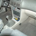 Toyota Corolla manuális váltózár 2001-ig (fotó)