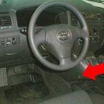 Toyota Corolla Verso manuális váltózár 2004-ig (fotó)