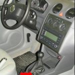 Volkswagen Caddy manualis váltózár (fotó)